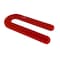 Glazelock 1/8" 3 1/2"L x 1-1/2"W 1/2" Slot, U-shaped Horseshoe Plastic Flat Shims Red 1000pc/box GLZ11 - alternate 1